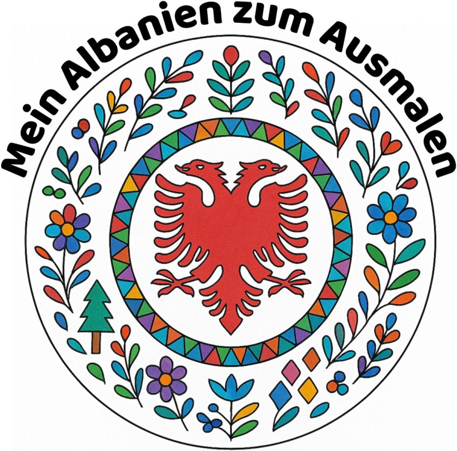 Mein Albanien zum Ausmalen