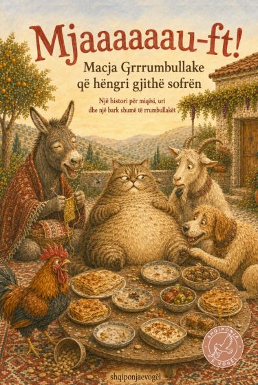Mjaaaaaau-ft Macja Grrrumbullake që hëngri gjithë sofrën