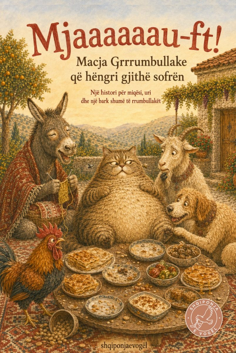 Mjaaaaaau-ft Macja Grrrumbullake që hëngri gjithë sofrën