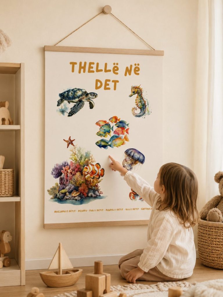 Thellë në det – set me dy postera për fëmijë · 4