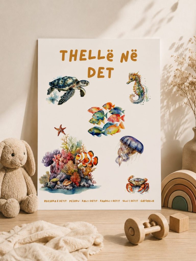 Thellë në det – set me dy postera për fëmijë · 3