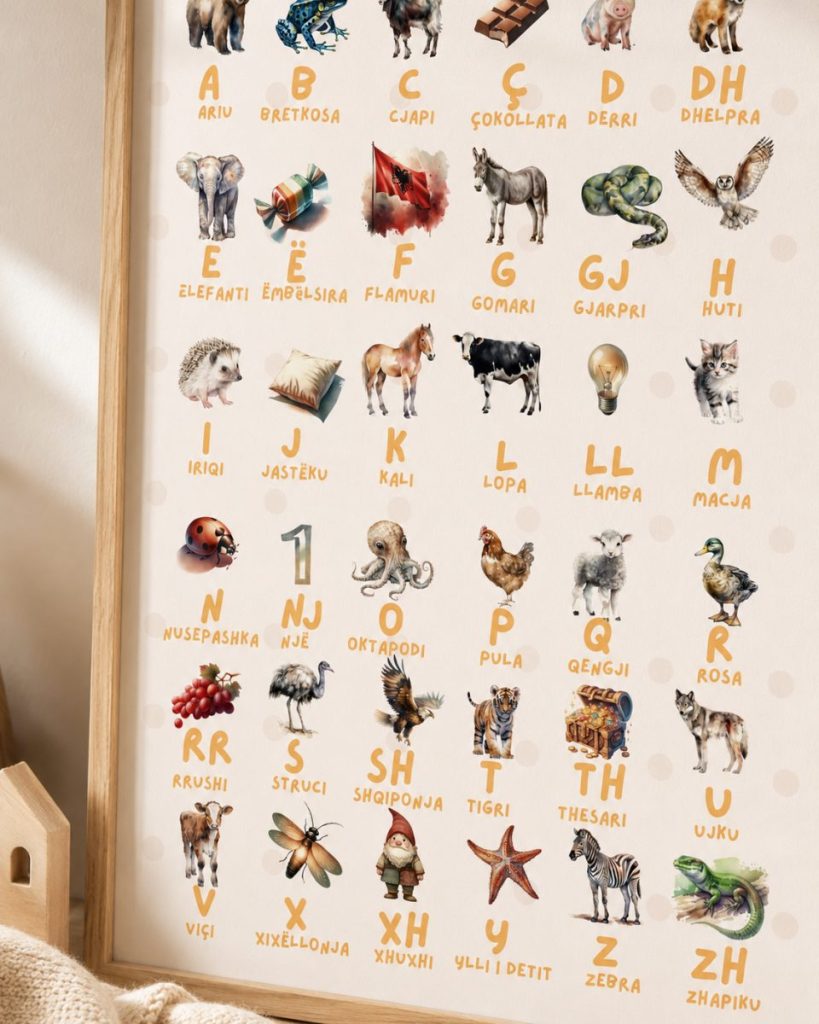 Alfabeti shqip me figura – Edicioni Bretkosa · 4