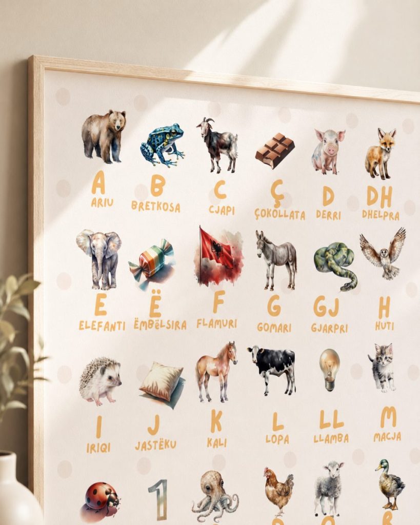 Alfabeti shqip me figura – Edicioni Bretkosa · 7