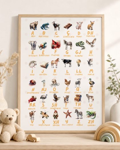 Alfabeti shqip me figura – Edicioni Bretkosa