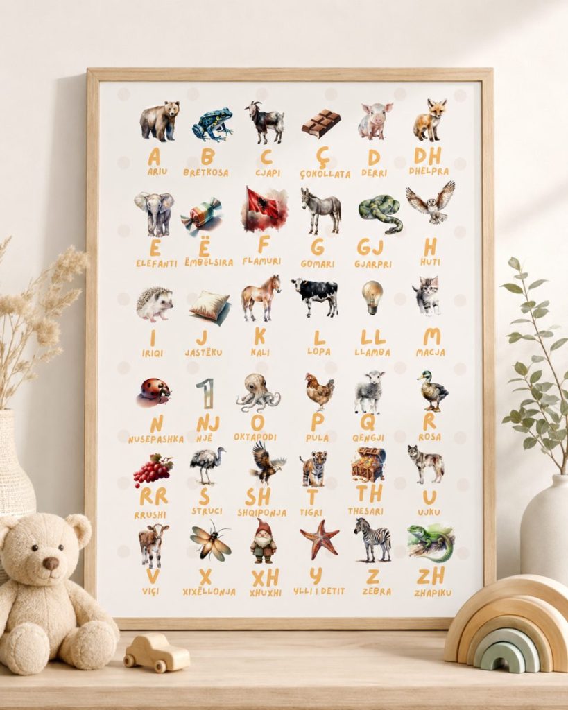 Alfabeti shqip me figura – Edicioni Bretkosa · 1