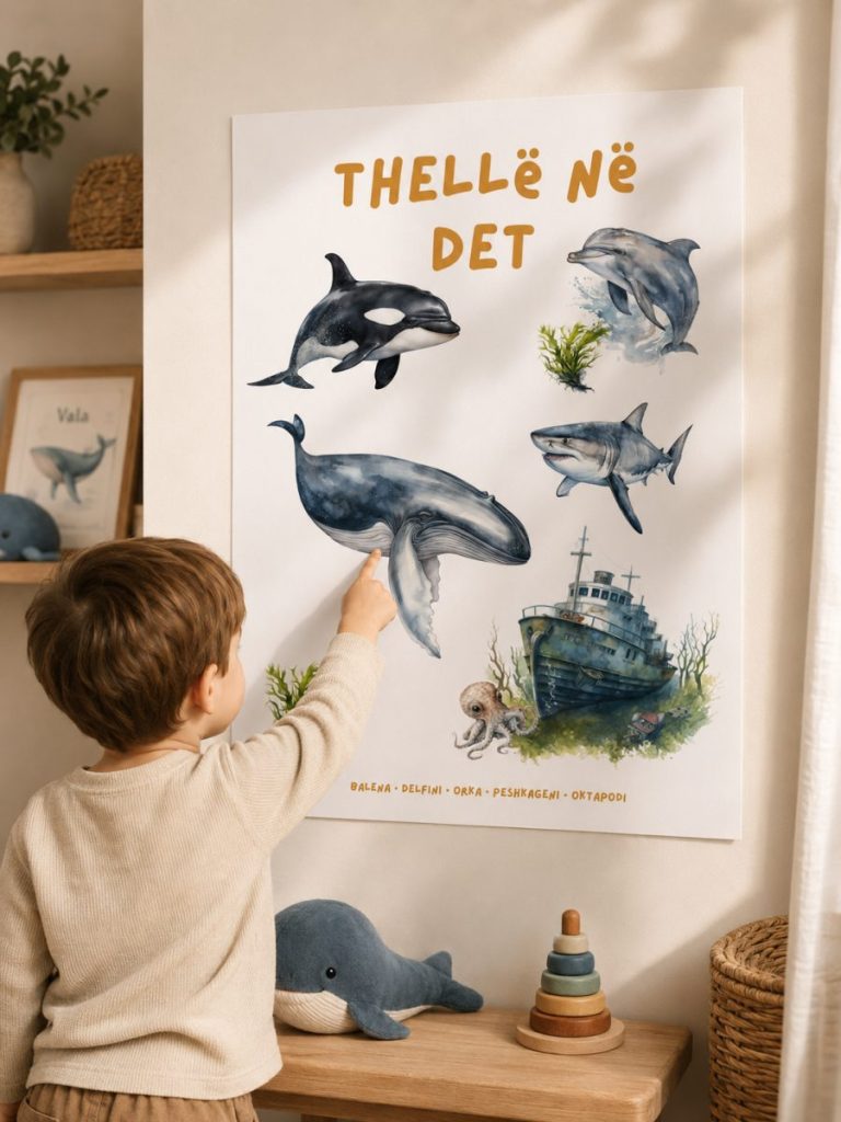 Thellë në det – set me dy postera për fëmijë · 6