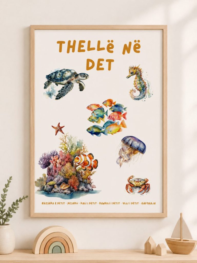 Thellë në det – set me dy postera për fëmijë · 7
