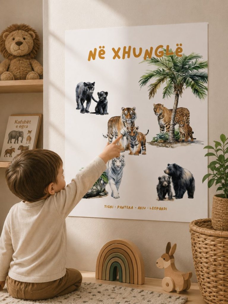 Në xhungël – set me dy postera për fëmijë · 3