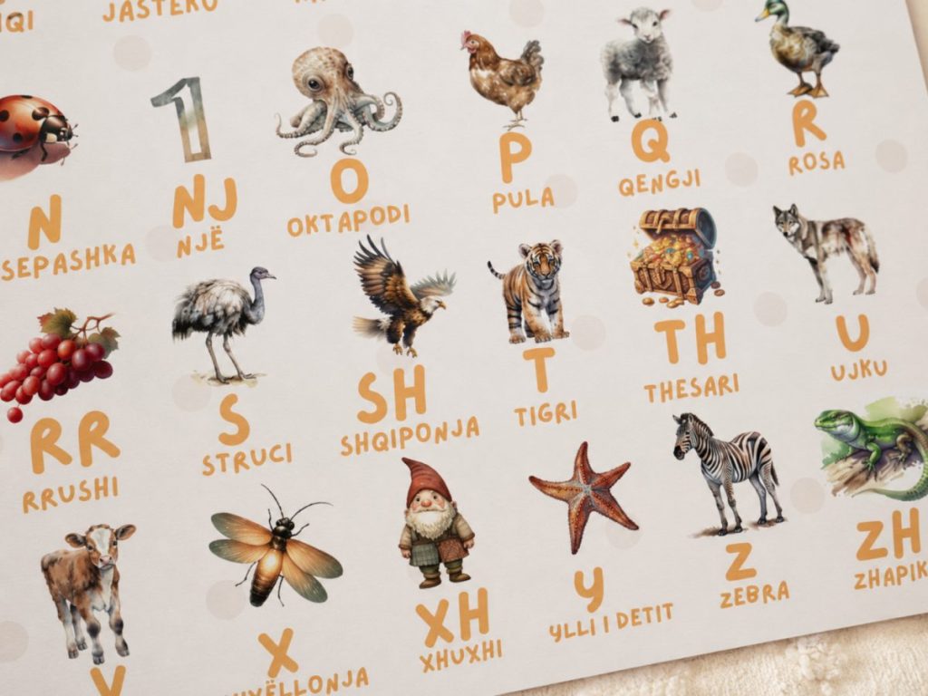 Alfabeti shqip me figura – Edicioni Bretkosa · 3